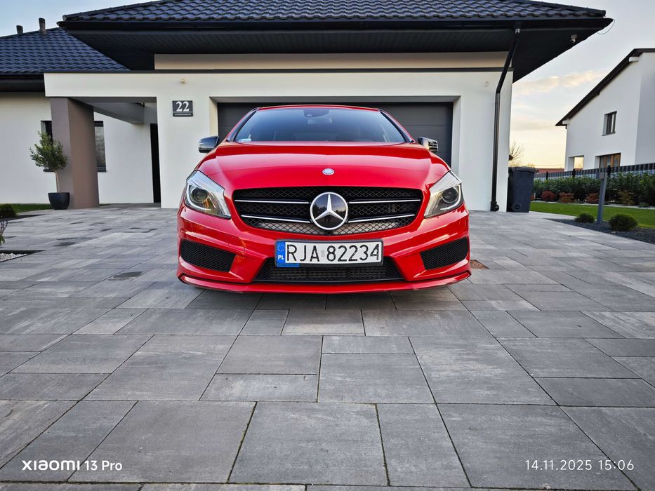 Mercedes Klasa A W176, 1.6 Benzyna, Automat, Brabus, I właściciel