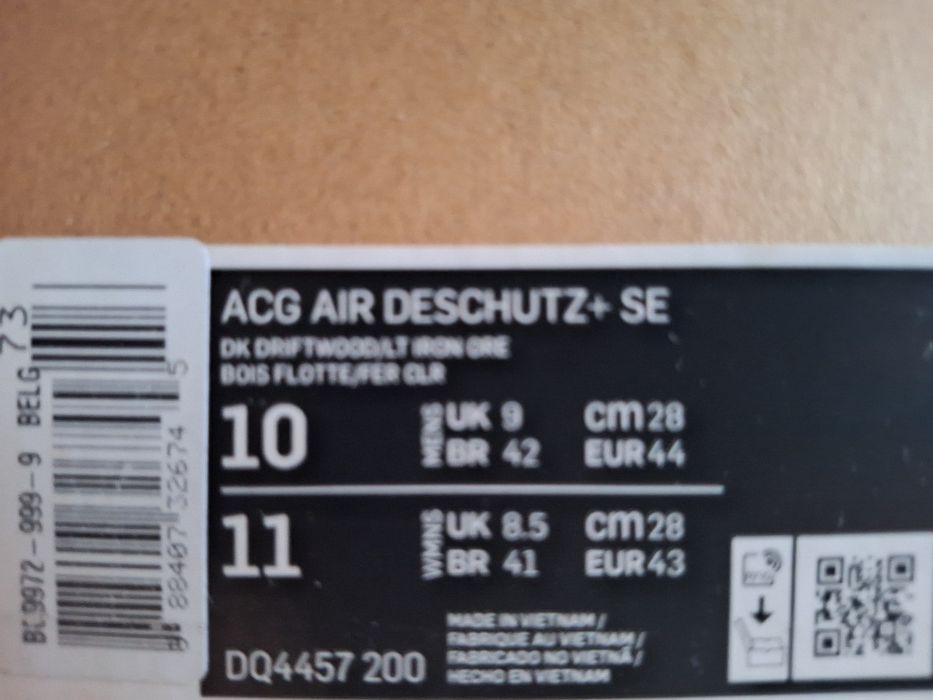 Nowe Nike ACG Air Deschutz+SE 44