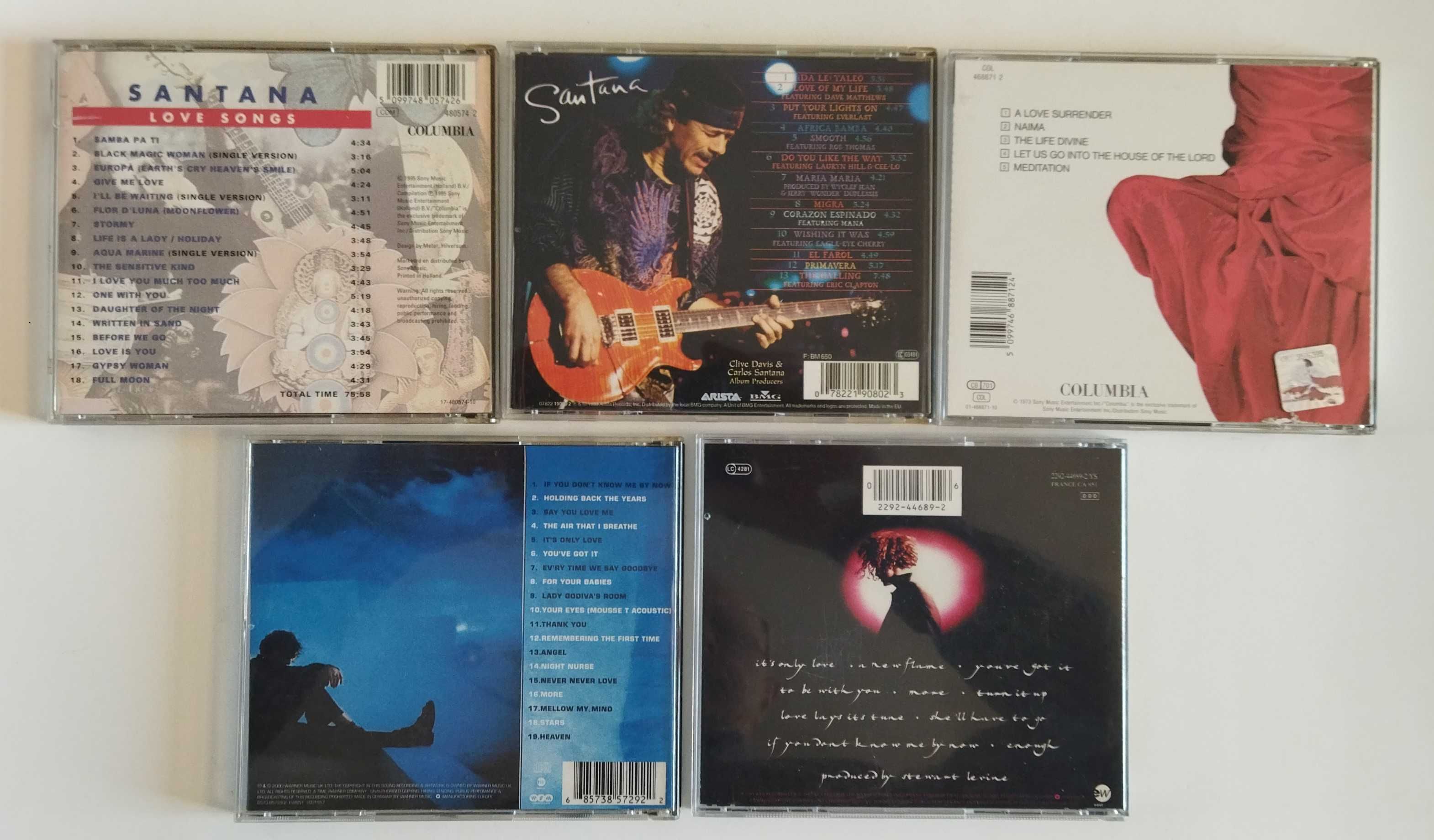 Płyty CD z muzyką pop - Simply Red, Santana