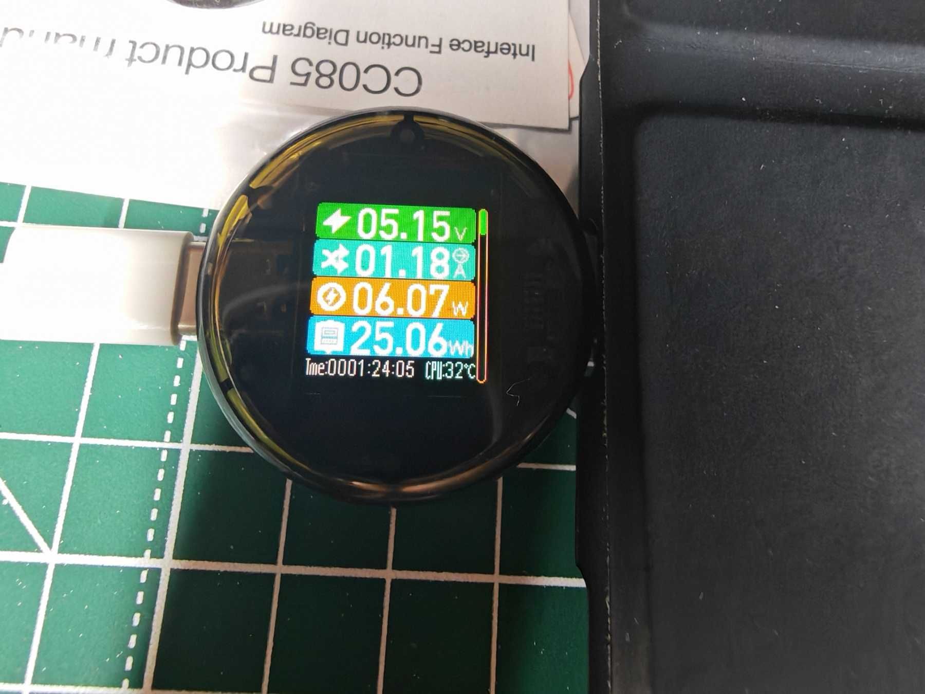 USB тестер Atorch CC085