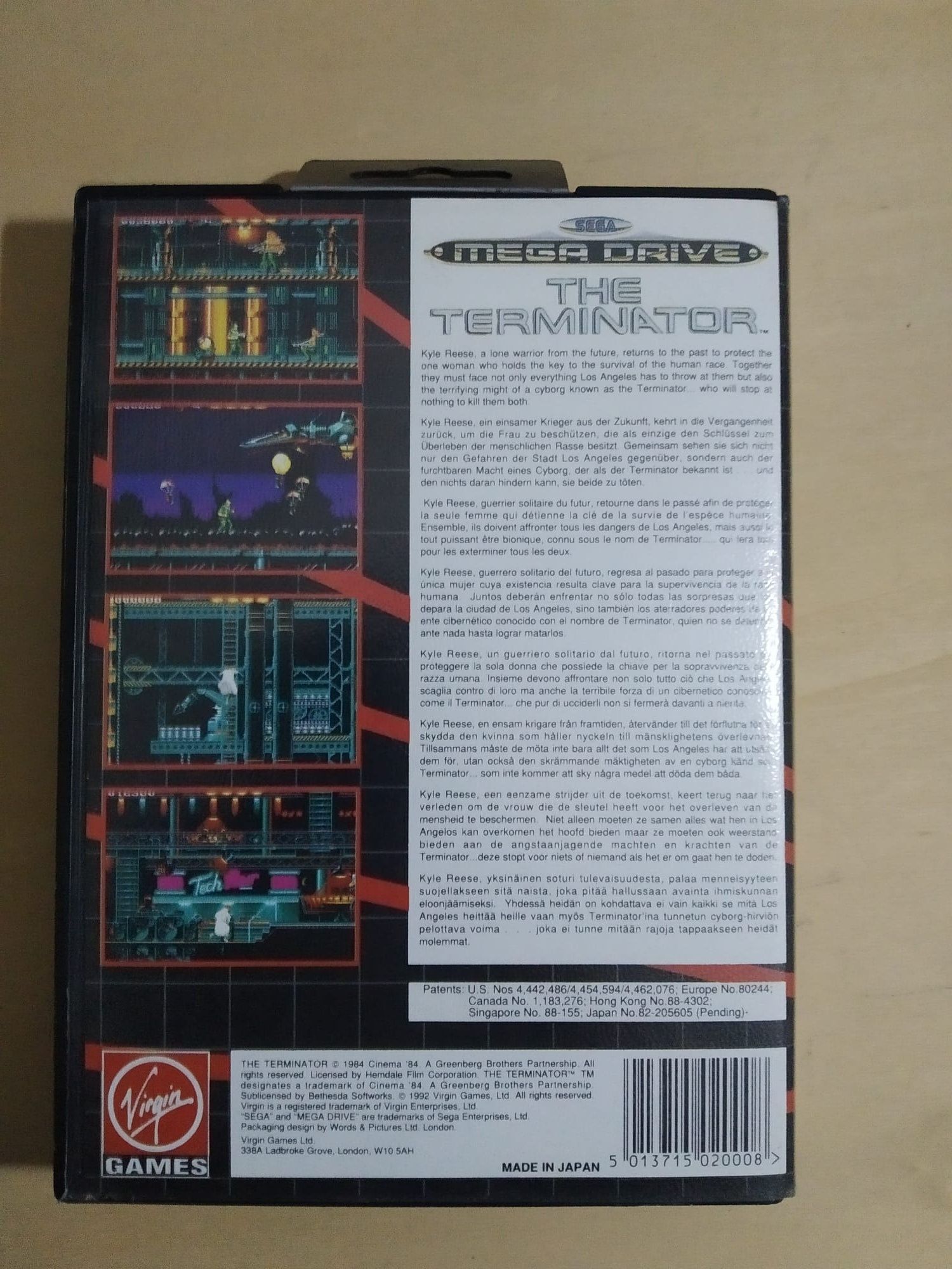 The Terminator Sega Mega Drive