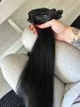Czarne wlosy naturalne clip in