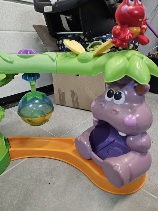 Duża zabawka Muzyczna Dżungla FISHER PRICE kulki zjeżdżalnia