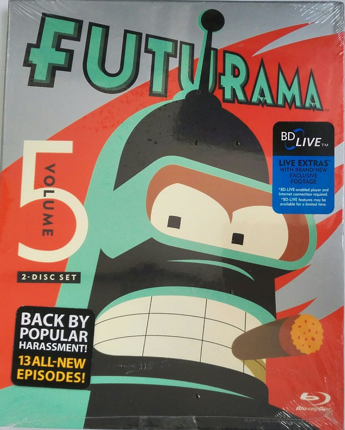 "Futurama: volume 5" Blu-Ray reg A bez PL