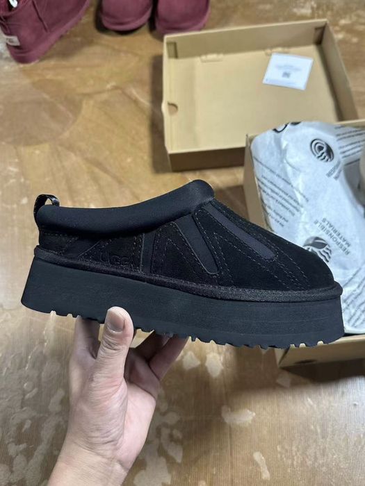 Оригинальные зимние UGG Tasman Tazz Sunwave Slipper black (IN BOX)