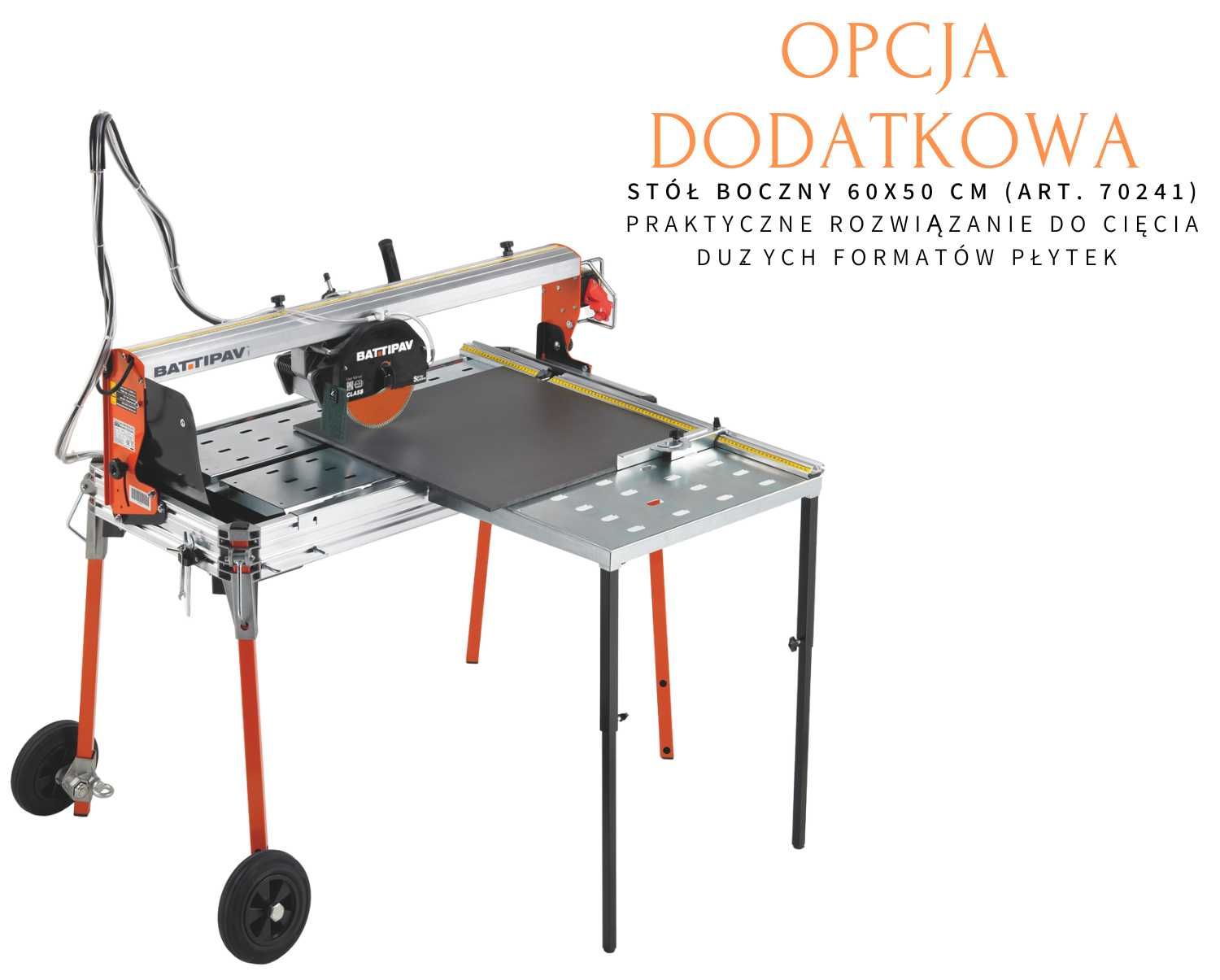 Przecinarka piła stołowa do płytek kamienia Battipav CLASS PLUS 1300S
