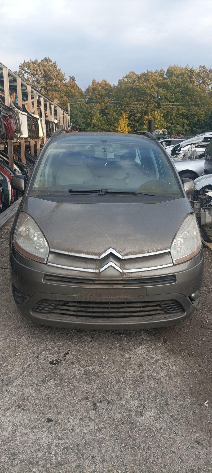 Citroen c4 grand Picasso 1.6 дизель Сітроен двигун дверікапот розборка