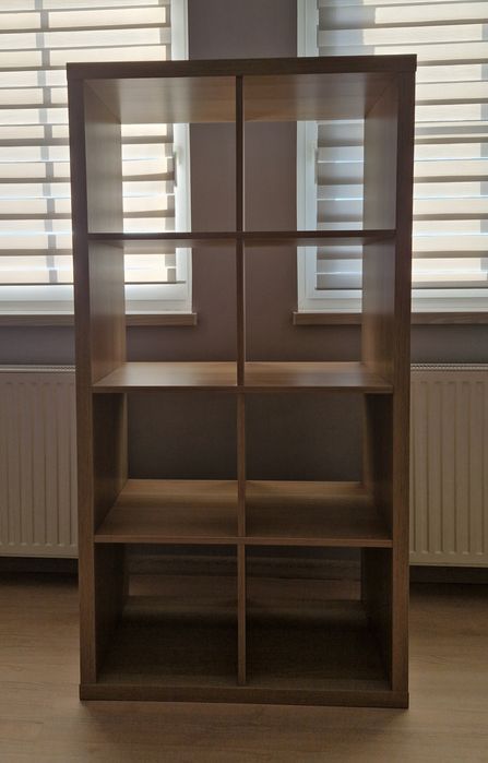 Regał kallax 2x 4 Ikea Imitacja dębu bejcowanego