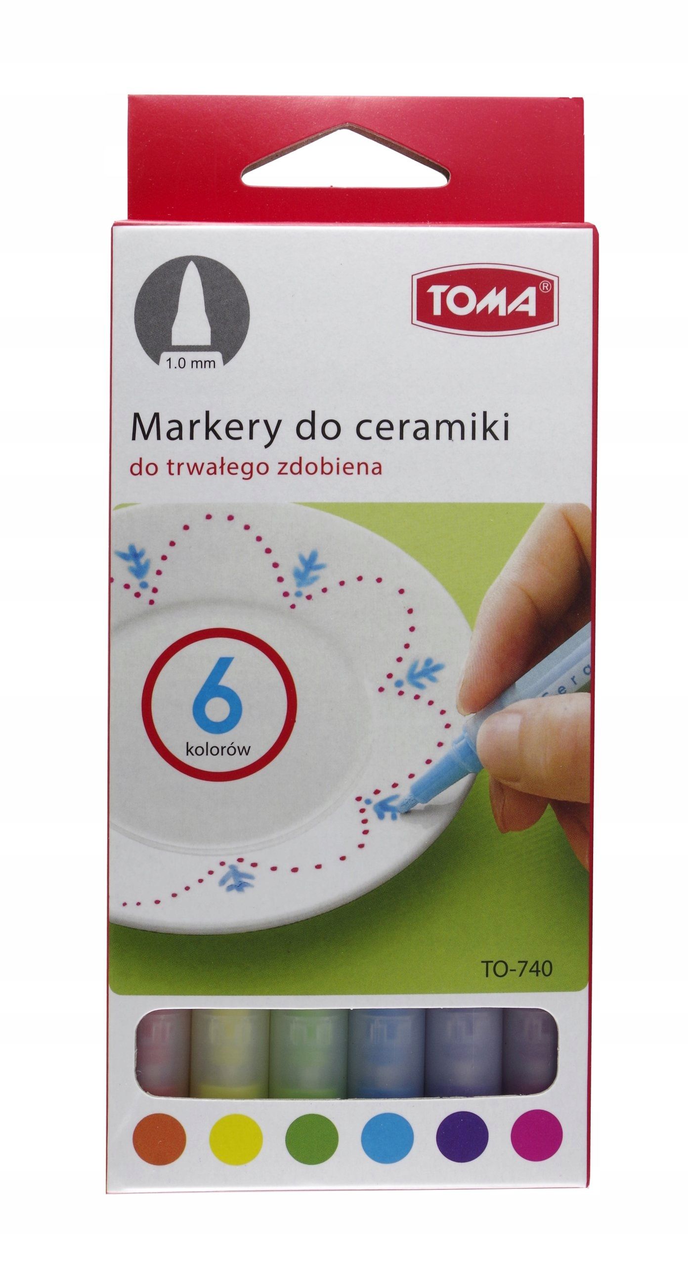 Markery Mazaki Do Ceramiki Porcelany Szkła Marker