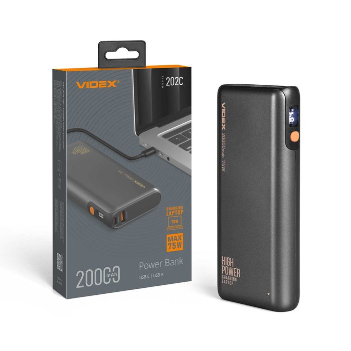 PowerBank для ноутбуків — великий вибір і гарантія від 12 місяців