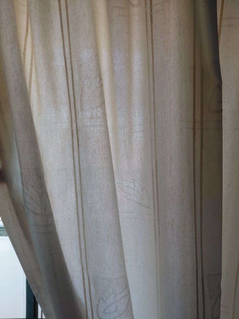 VENDO 2x Cortinados Bege