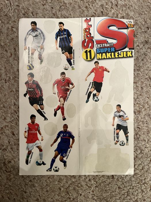 Albumy Euro Liga Mistrzów piłkarskie zestaw