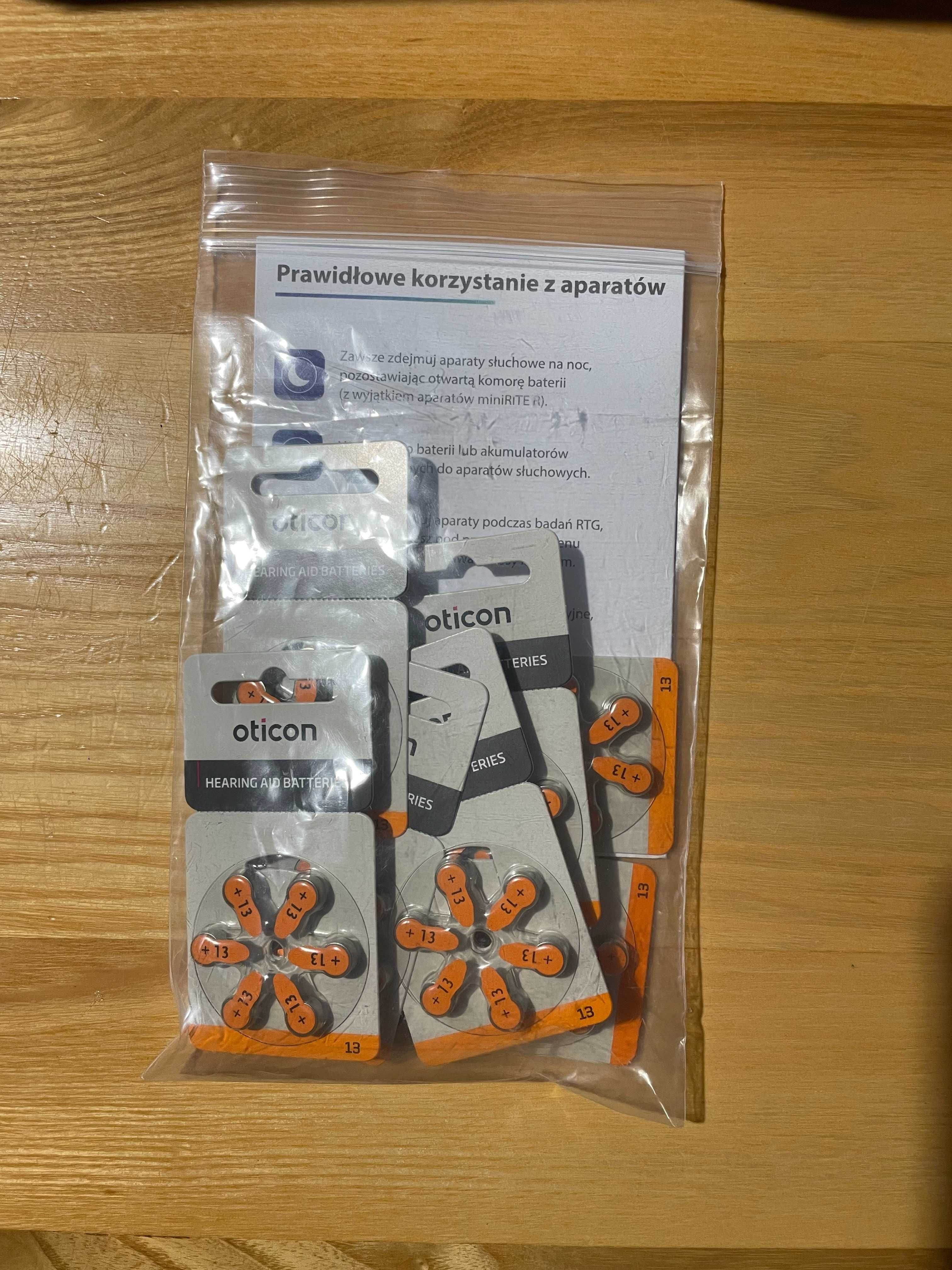Aparat słuchowy GENO 1 BTE 13 + Zestaw baterii