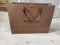 Burberry torba torebka prezentowa papierowa pudelko