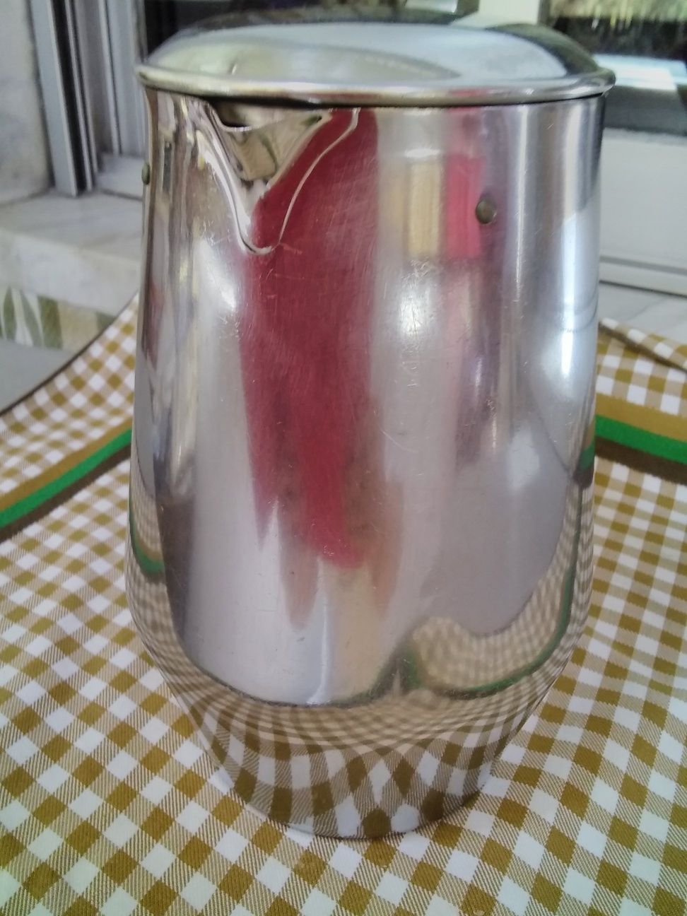 Cafeteira de litro e meio em Inox