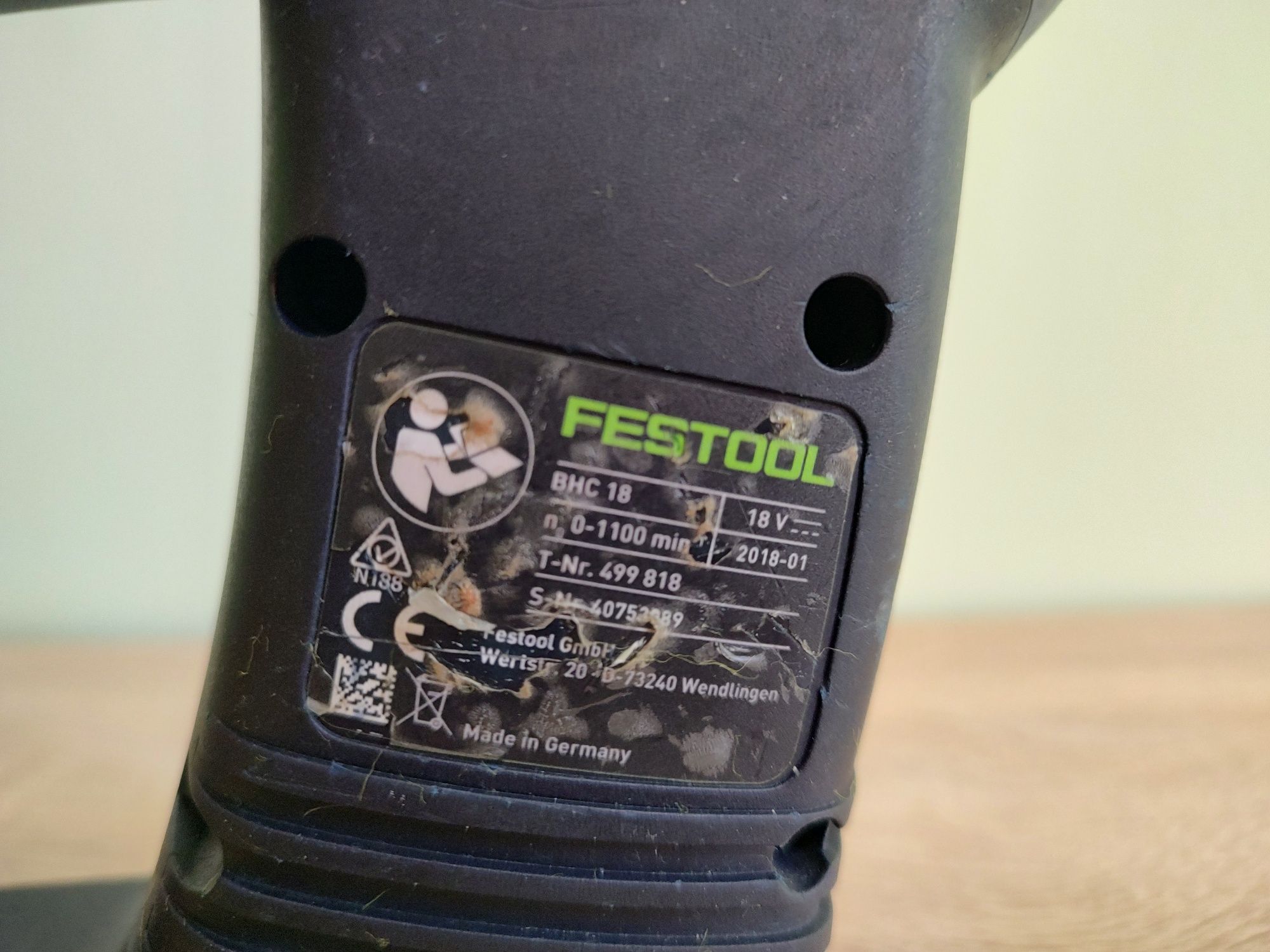 Перфоратор Festool BHC 18