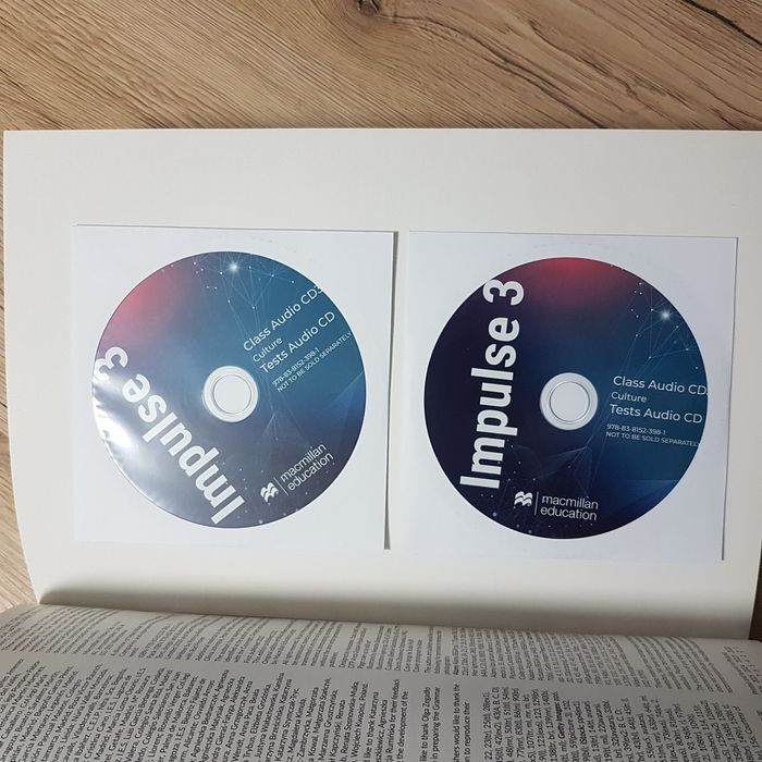 Nowa Impulse 3 B1+ książka nauczyciela TB  z nowym kodem do app + CD