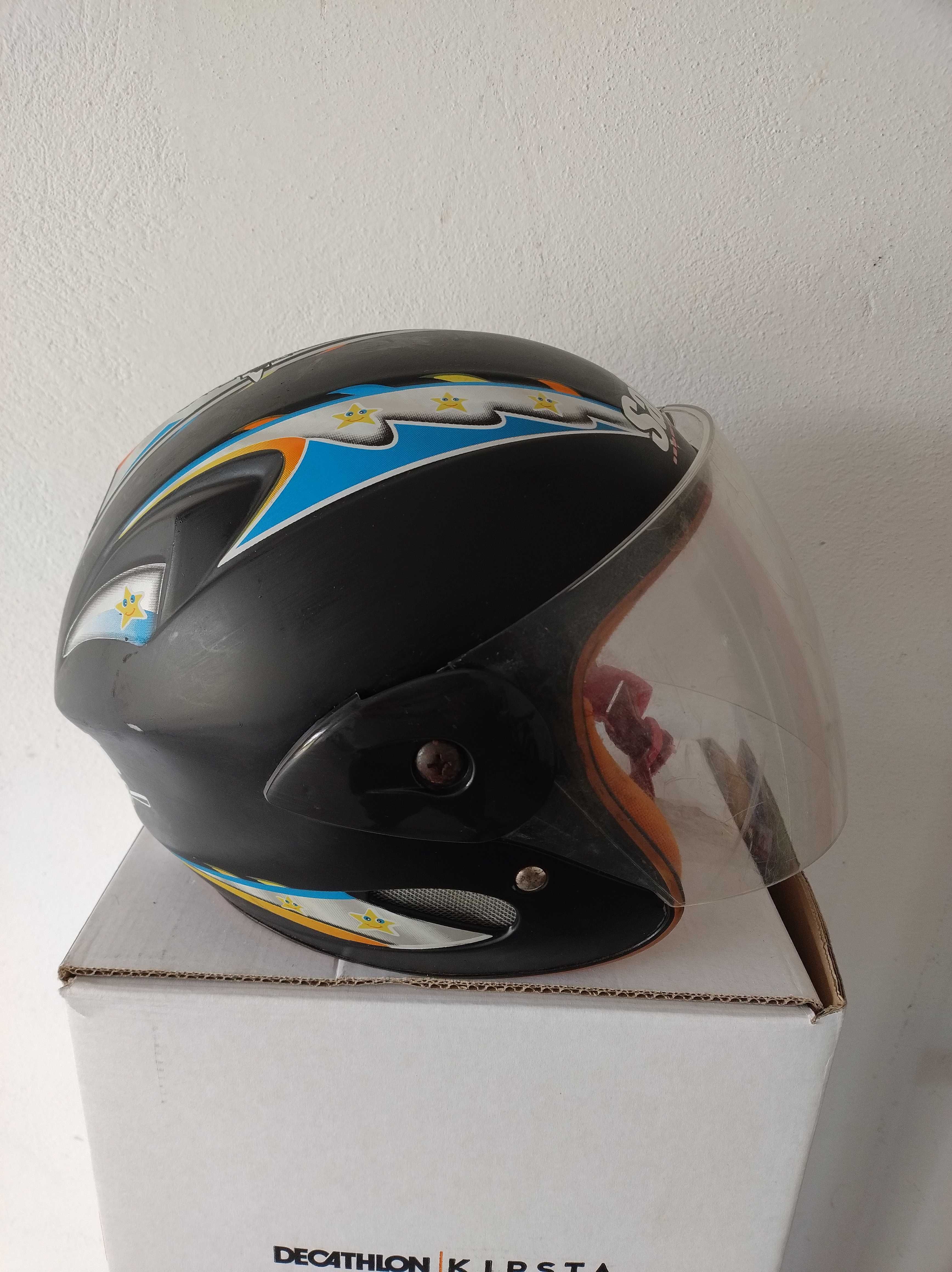 Kask quad, motor