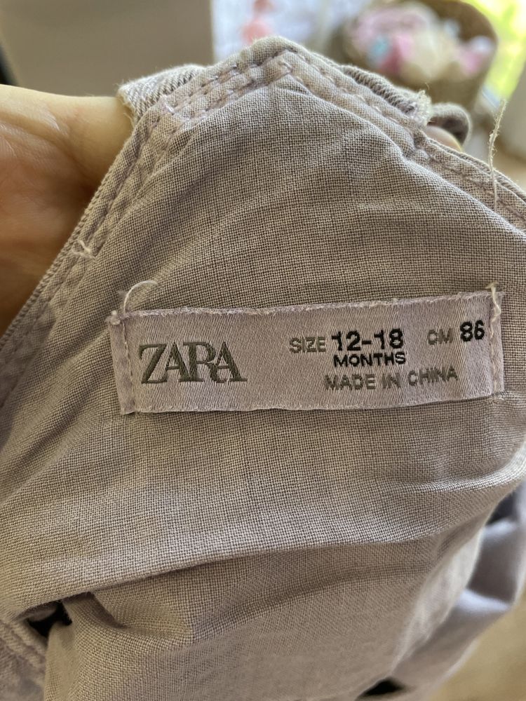 Джинсовий комбінезон Zara 86 розмір