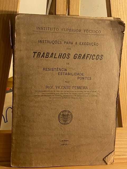 Engenharia – Resistência Estabilidade Pontes [Livro Antigo]