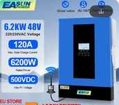 Komplet - Falownik 6,2kw,1fazowy,48V, magazyn 15kwh+osprzęt+gratis
