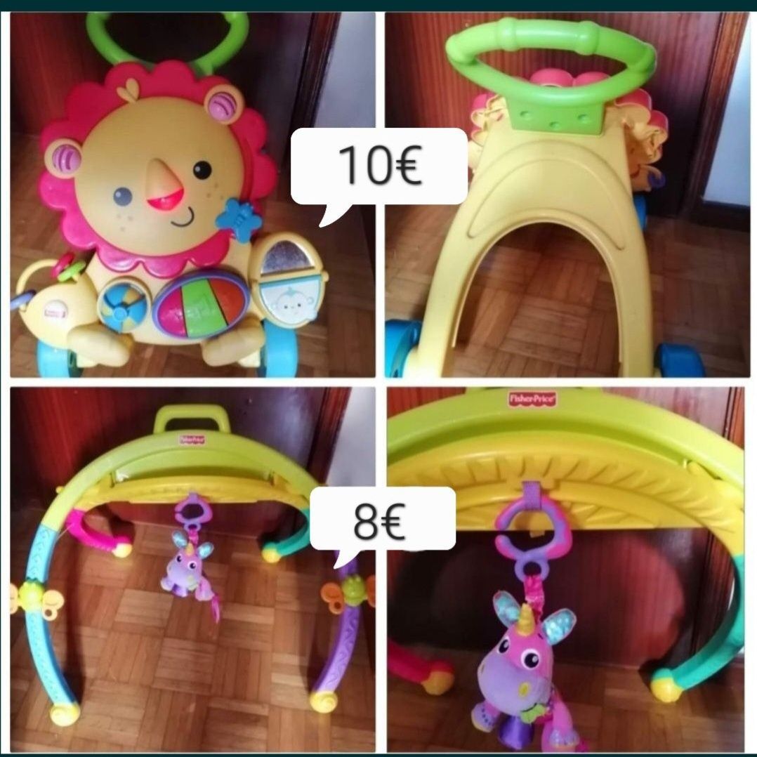 Ginásio de actividades com boneco da fisher price 8€ , bebé