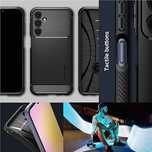 Etui Spigen Rugged Armor na Samsung Galaxy A25/5G - czarny mat