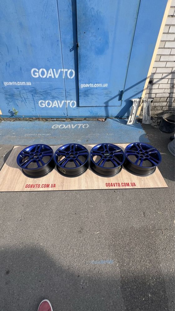 Goauto диски Mitsybishi Lanser 9 5/114,3 r16 et46 6j dia67,1 синій