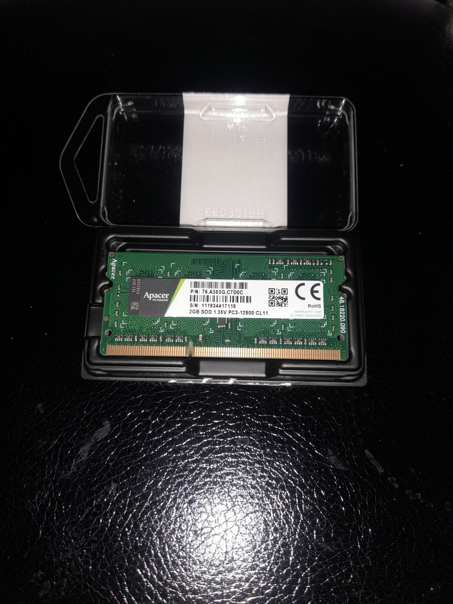 Оперативна пам'ять Apacer So-dim DDR3 2GB