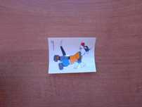 Naklejka karta W Nestle Looney Tunes Panini Modena Warner Bros