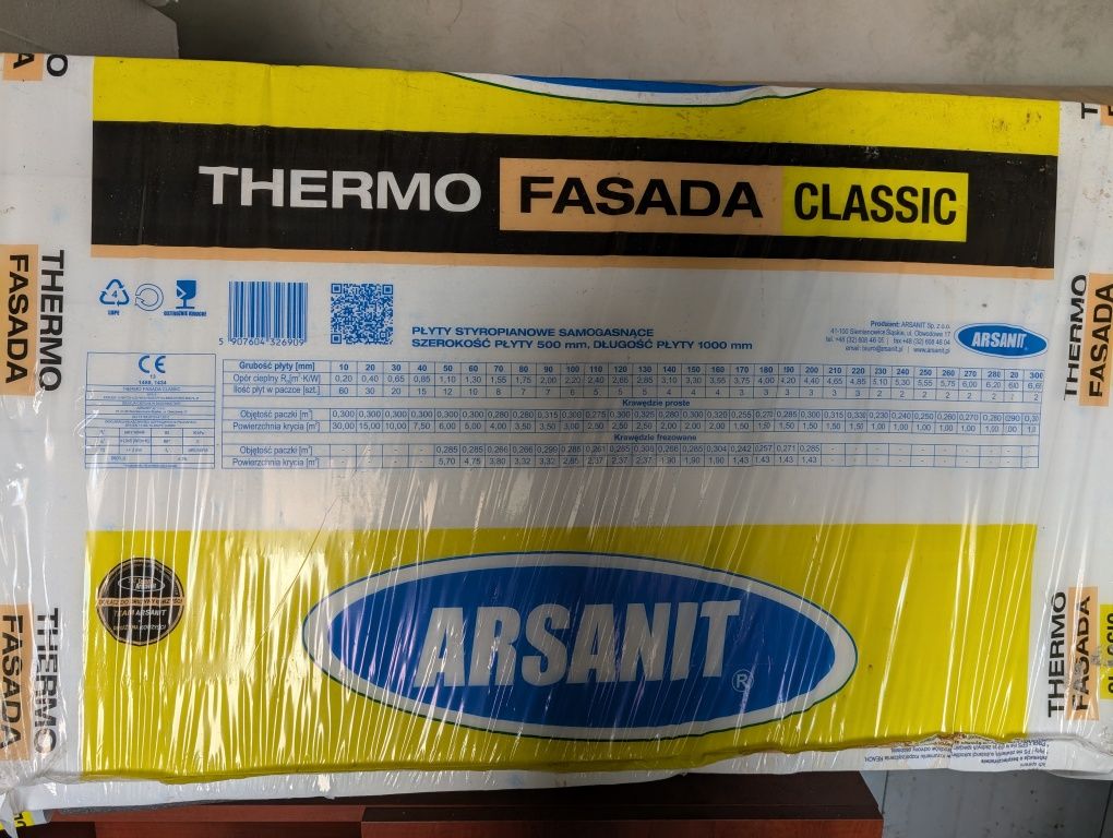Styropian 10 cm fasada