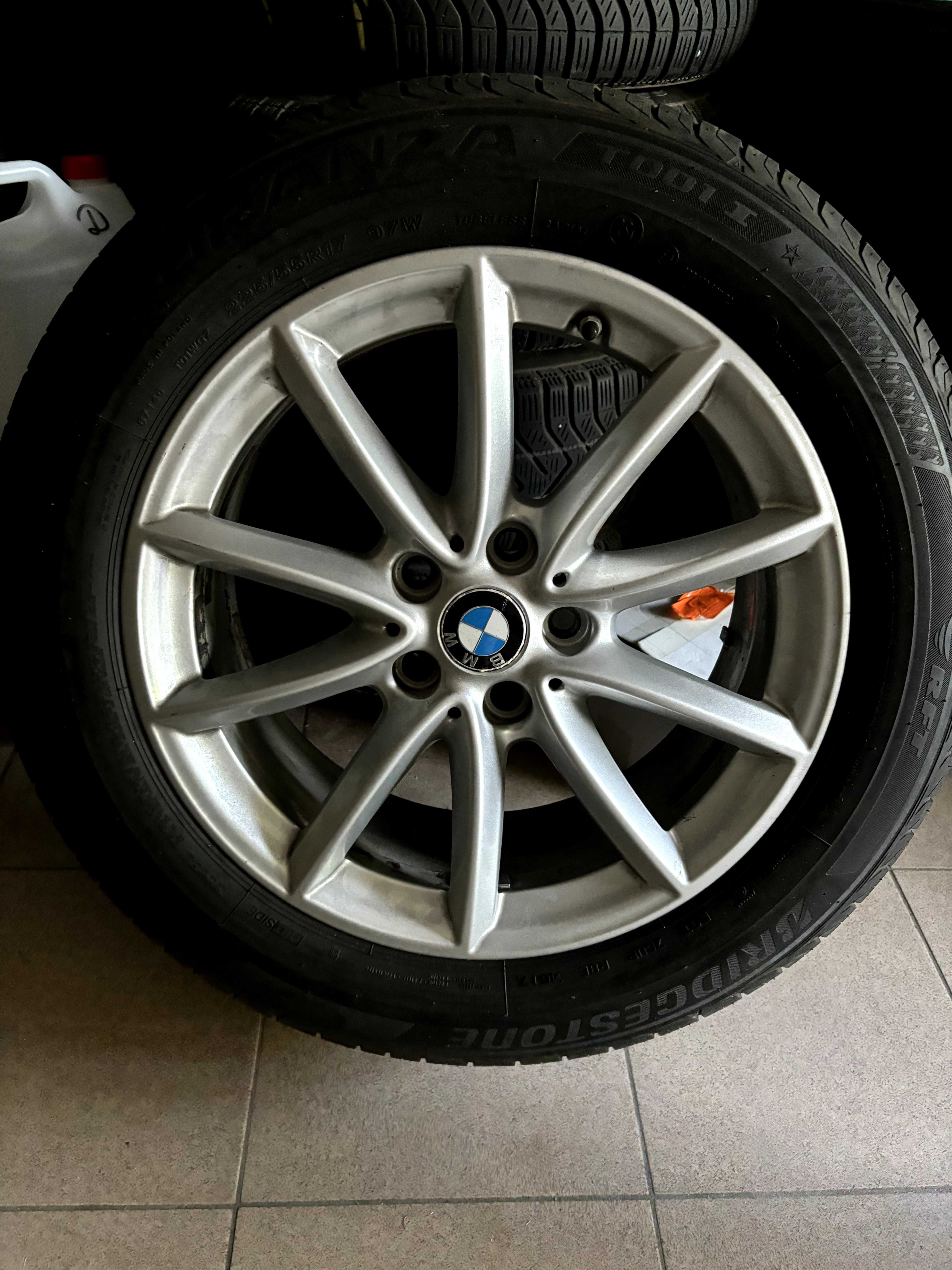 Sprzedam Opony z felgami Bridgestone Turanza 225/55R17