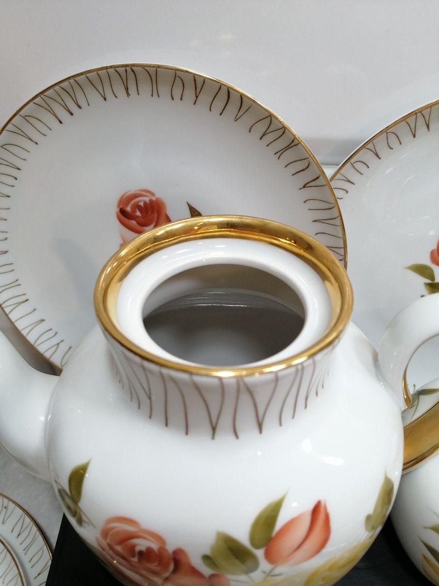 Zestaw do herbaty porcelana Lomonosow ZSRR
