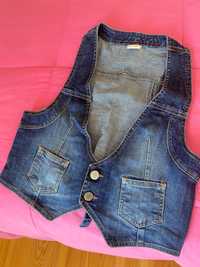 Colete Denim Yuca