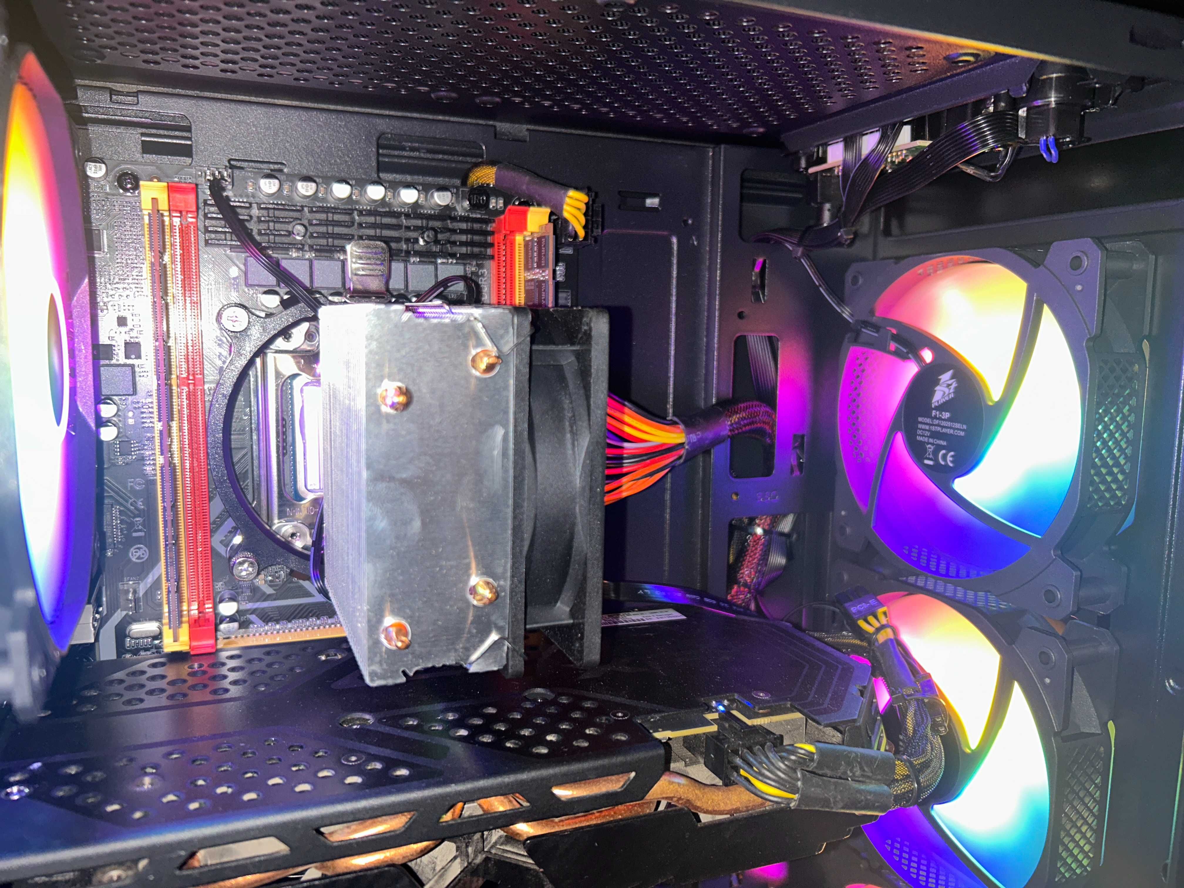 Бесплатная доставка! Игровой ПК E5-2650v2/32GB/RX 580 8GB/SSD M2 256GB