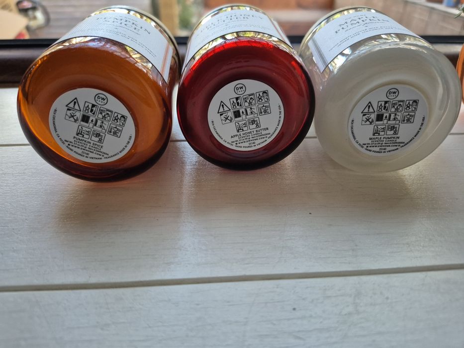 Świeca Świeczki Zestaw Jesienny Pumpkin Spice DW Home 111g