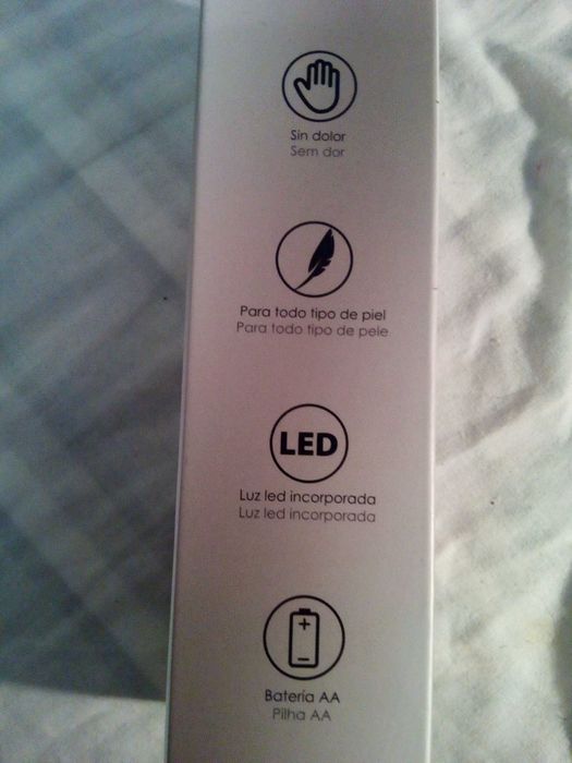 Depiladora Portatil de viagem 3 modelos NOVAS e embaladas