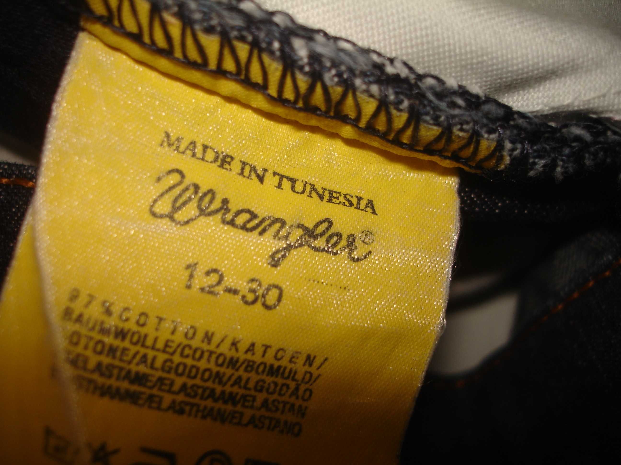 WRANGLER Rozmiar Młodzieżowy lub Damski 12-30 oryginalne spodnie Jeans