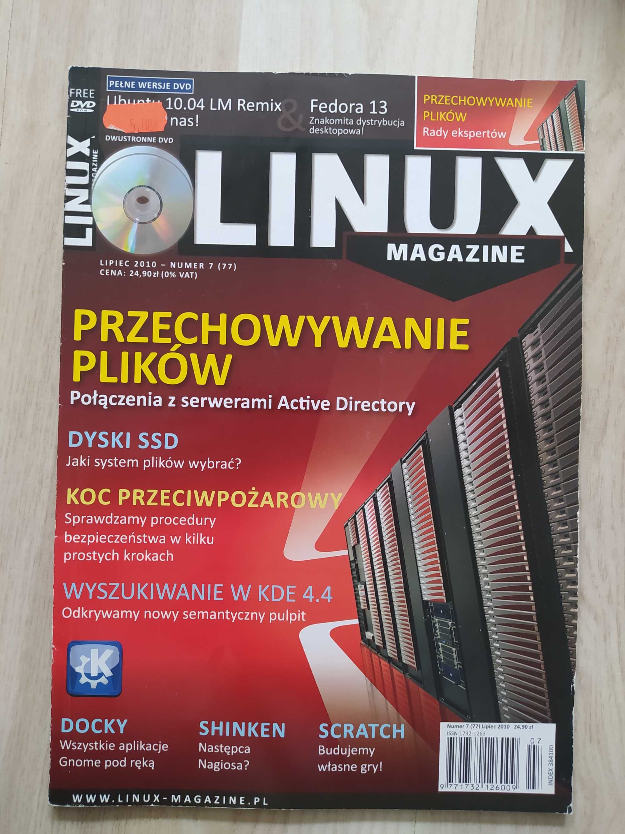 Linux Magazine  - Lipiec 2010 - Numer 7 (77)