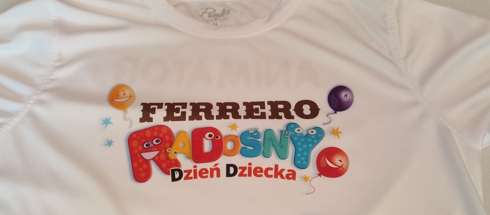 Koszulka Ferrero Radosny Dzień Dziecka Animator