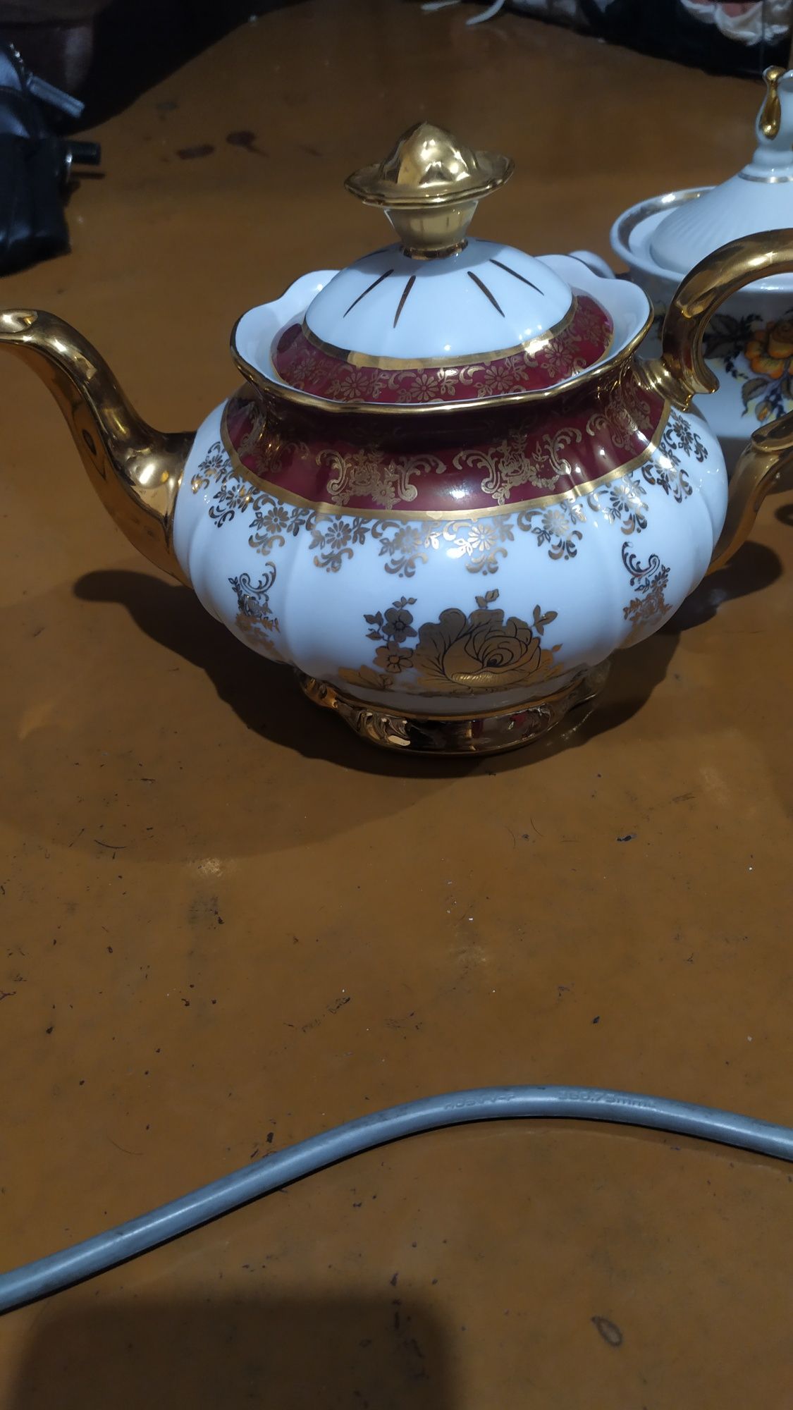 Кофейный сервиз Барановка, хрусталь,чайный сервиз