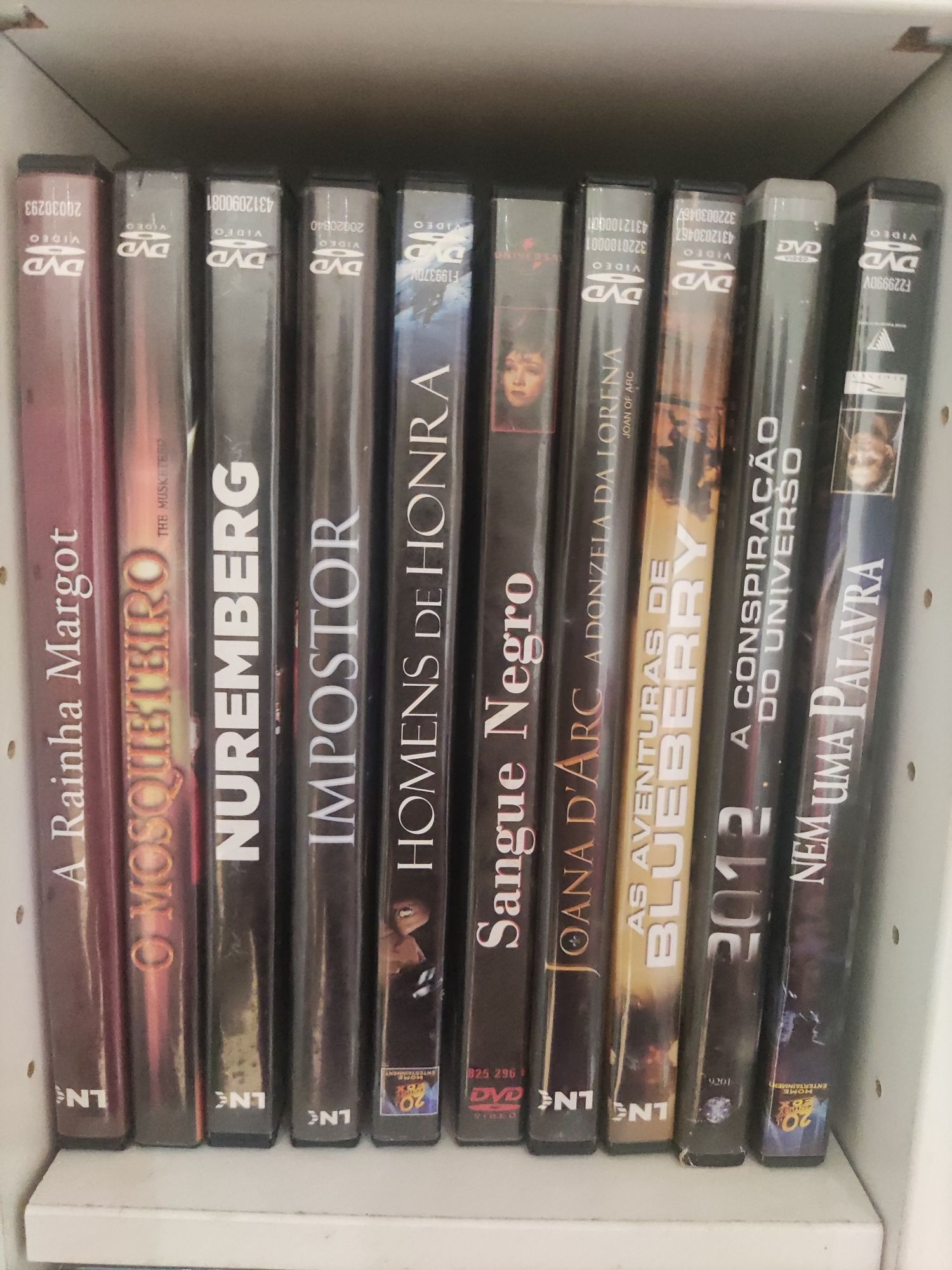 Conjunto de 10 DVDs