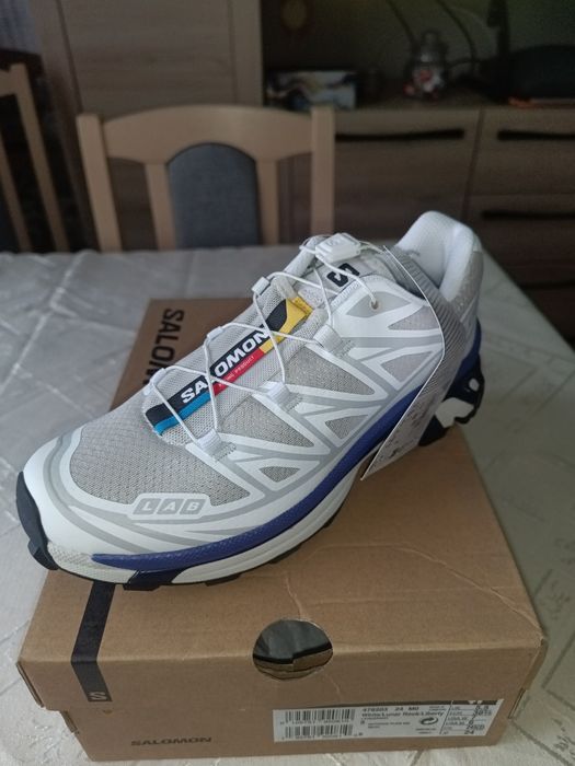 Salomon XT-6 White/Lunar Rock/Liberty r38 2/3