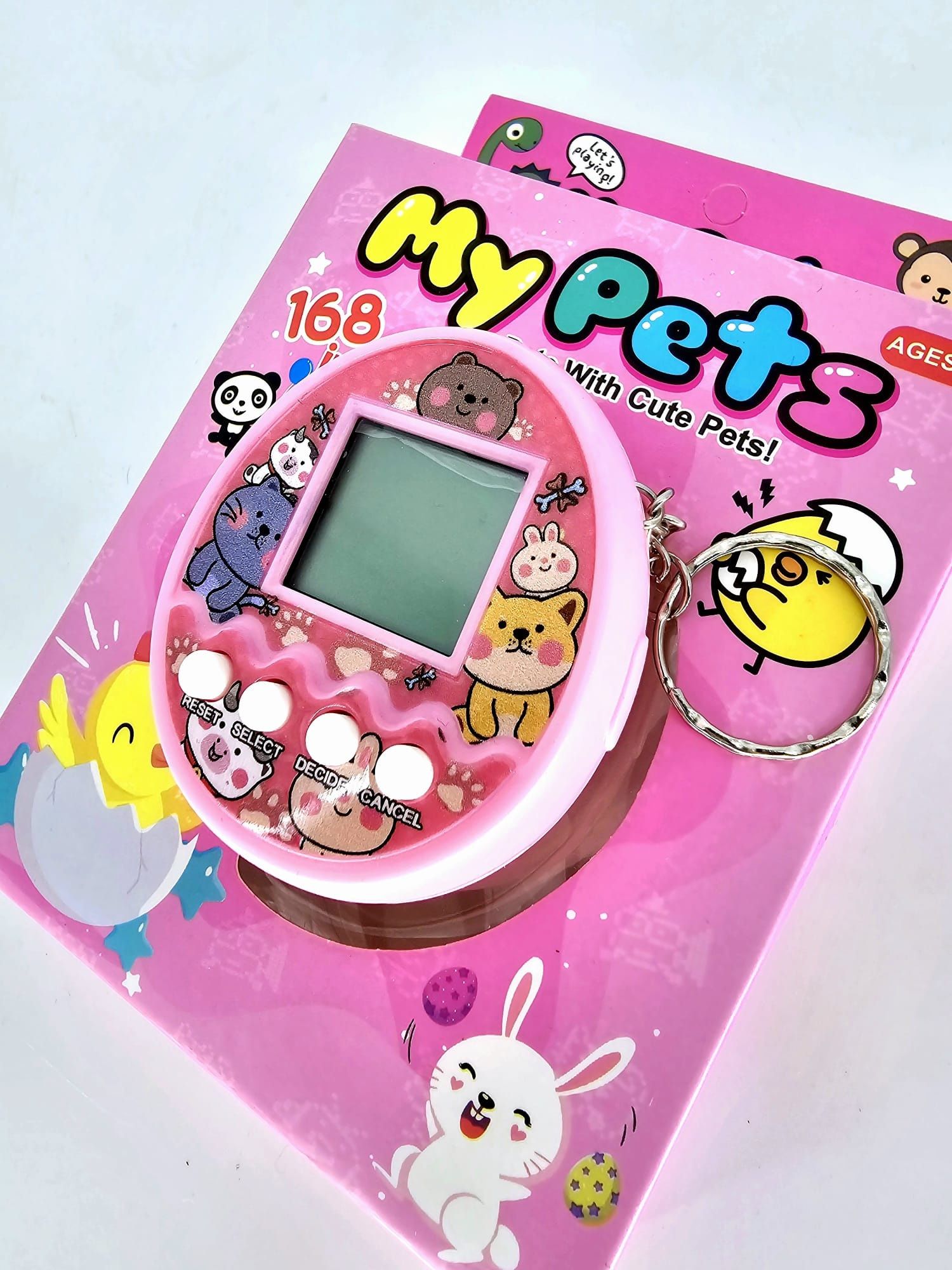 Nowa gra gierka dla dzieci różowe Tamagoczi Tamagotchi - zabawki