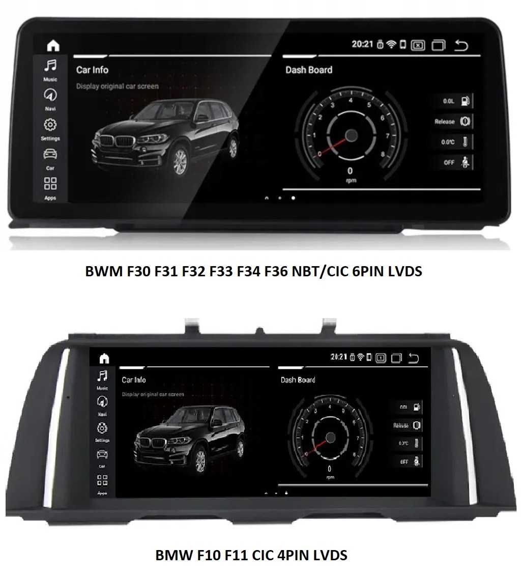 Radio Android BMW F10 F11 F30 F31 F32 F33 F34 F36 2GB 32GB SIM