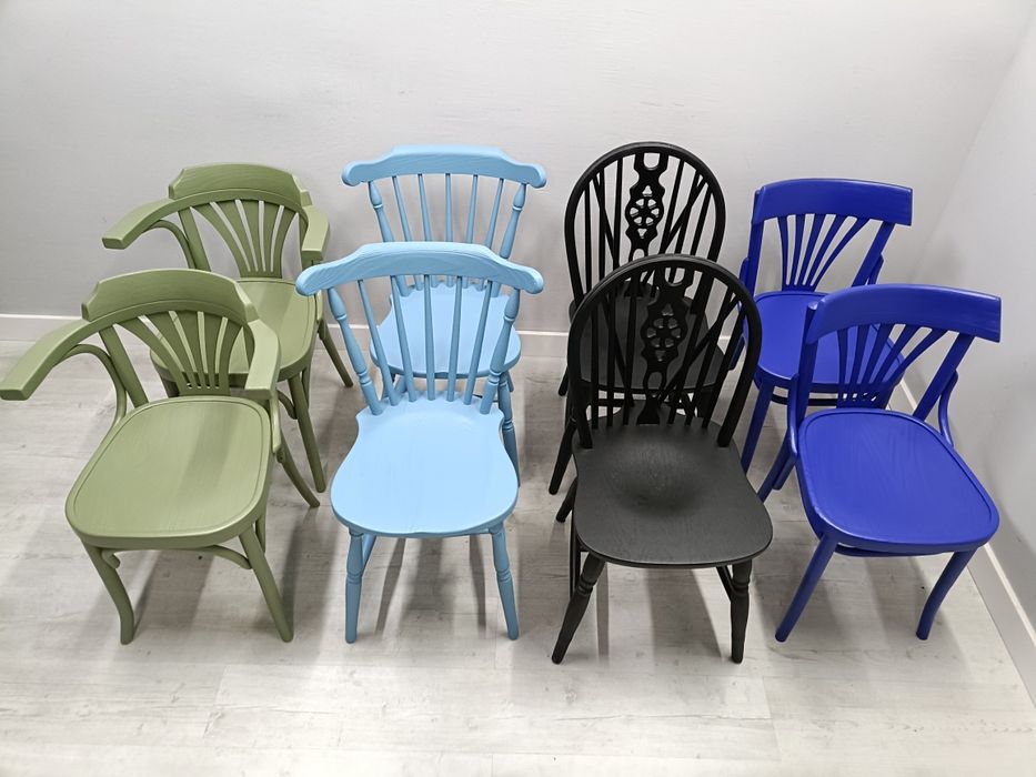 Krzesła Thonet Fameg Radomsko różne kolory na zamówienie