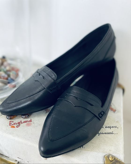 Лоферы немец Hullhuber кожа 38 и 38.5