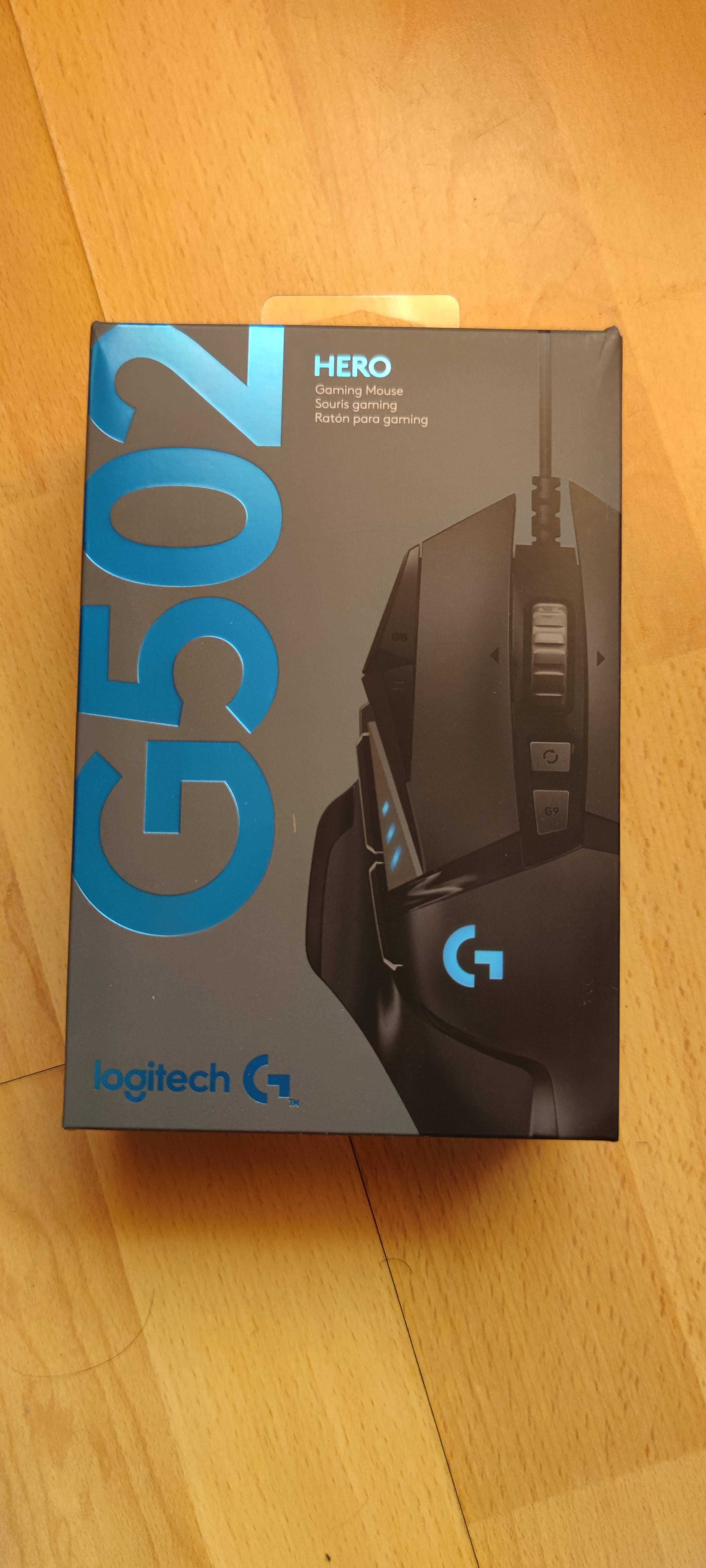 RATO LOGITECH G502 HERO - Novo na Caixa!