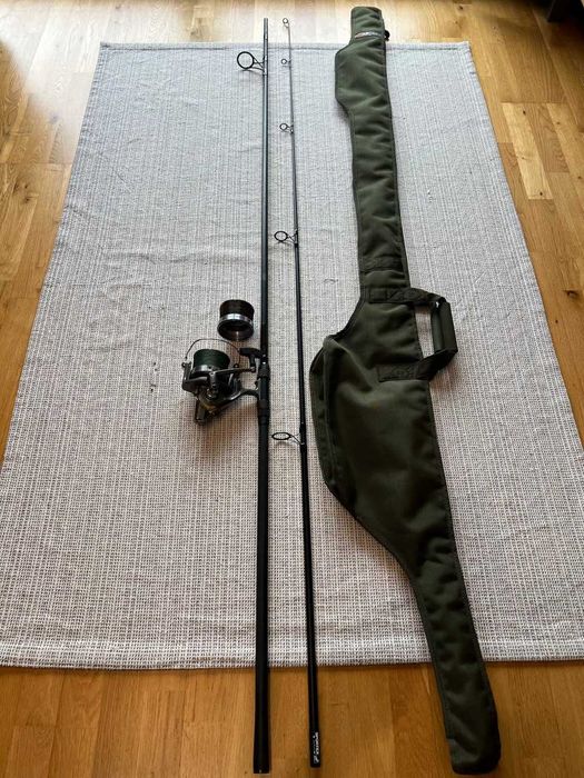 Kompletny zestaw karpiowy.