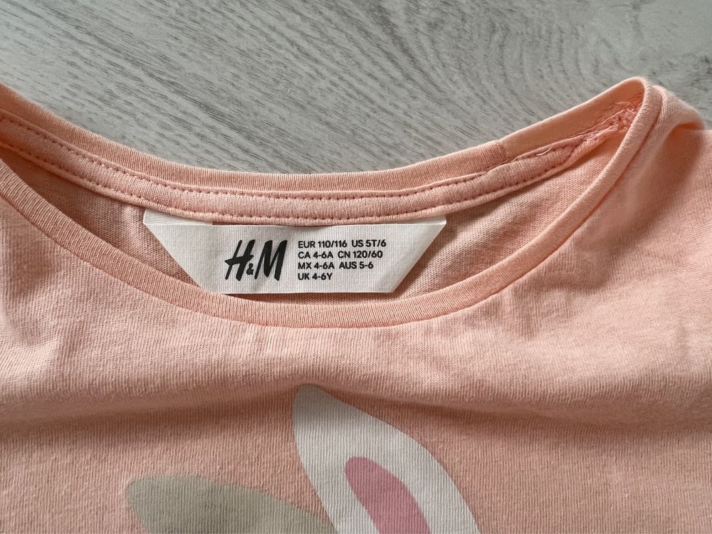 Футболка H&M 4-6y